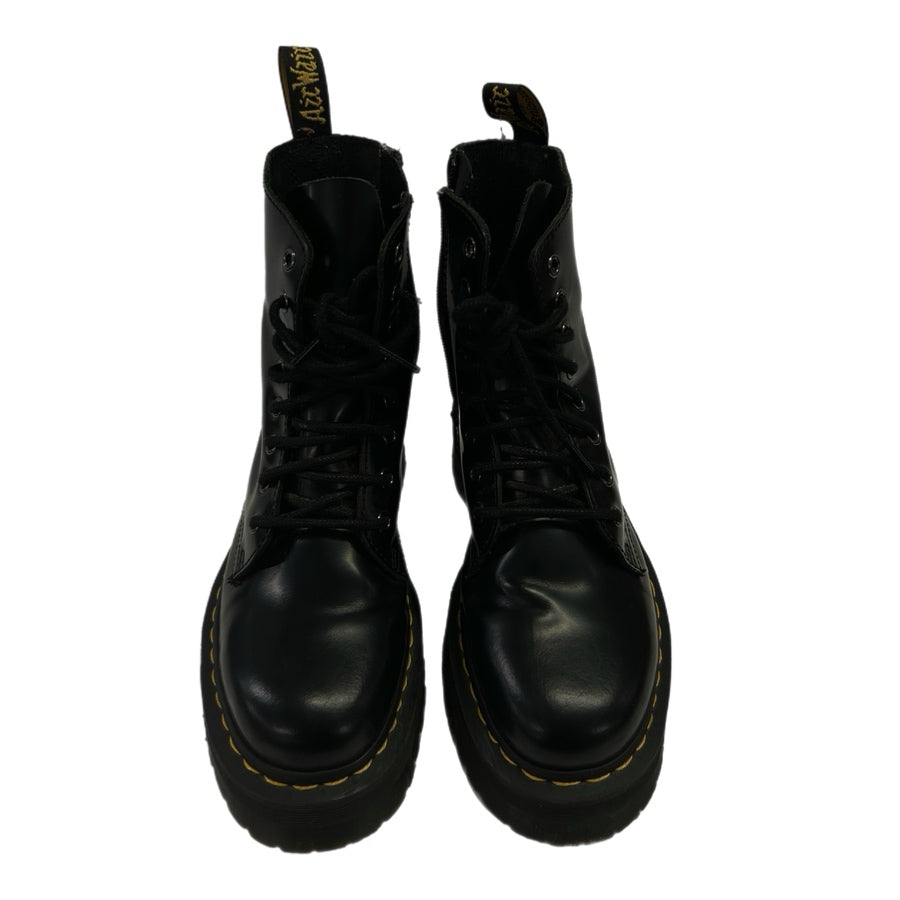 Dr Martens Jaden Platform Boots Leather Platform Combat Biker UNISEX W 7 / M 6 | Finer Things Resale
