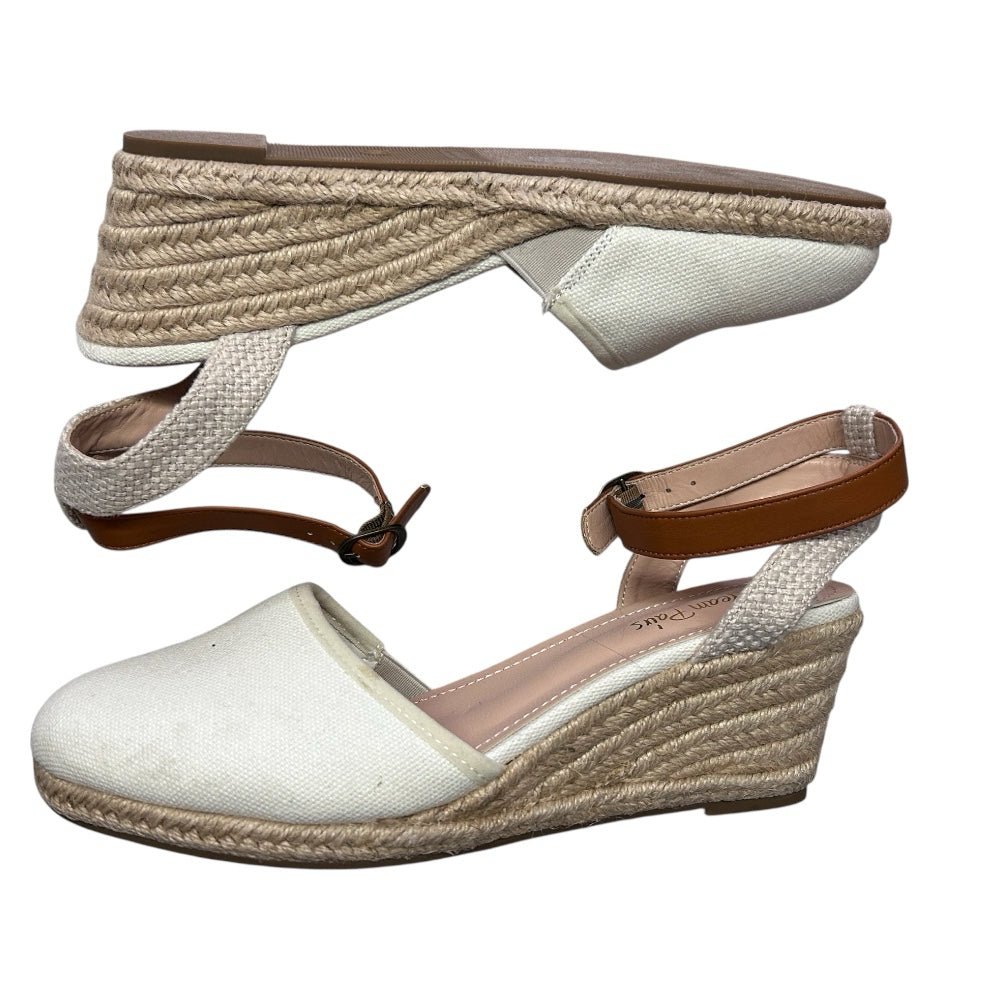 Dream Pairs Espadrille Ankle Strap Wedge Sandals SIZE 9 | Finer Things Resale