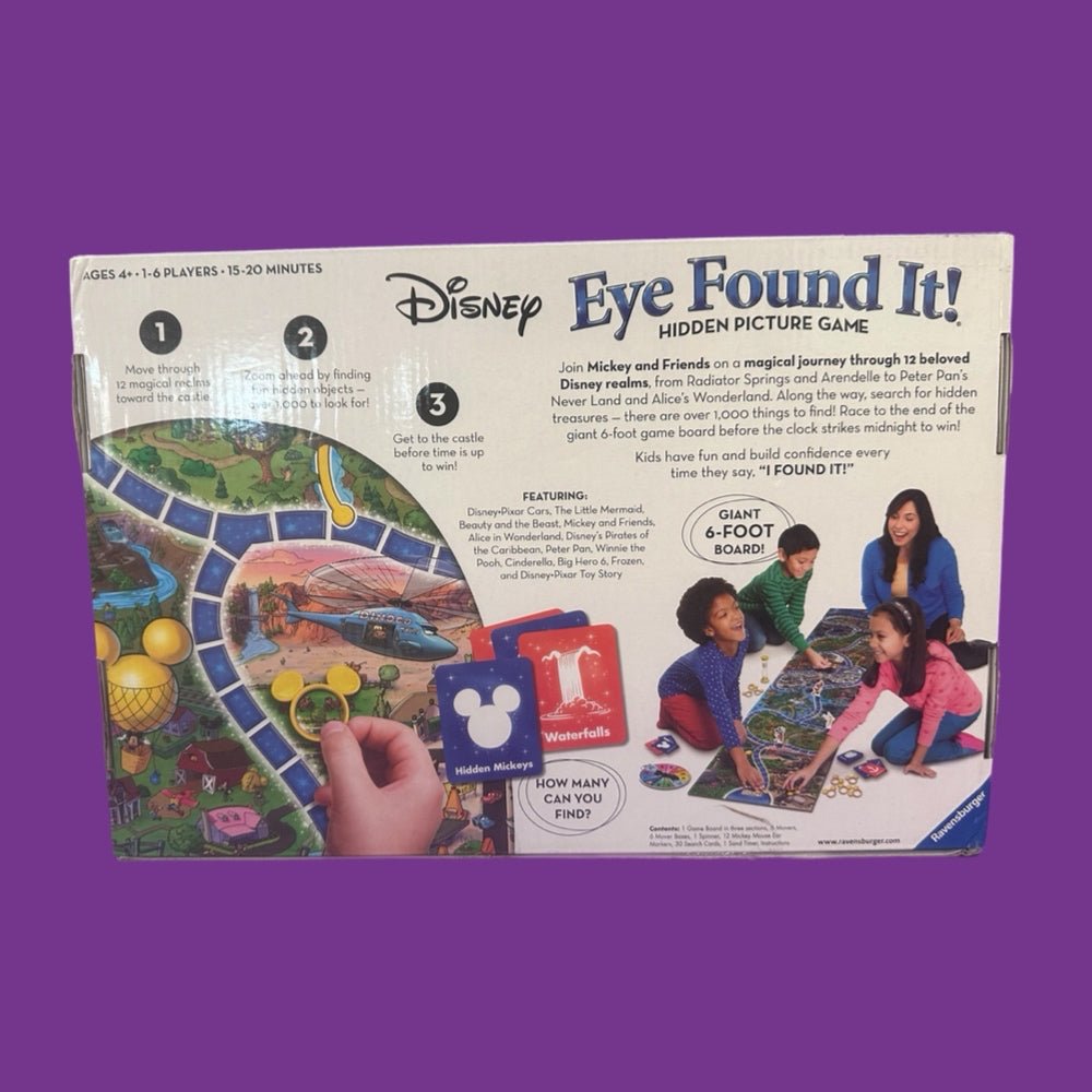 Disney Eye Found It Hidden Picture Game 2018 Ravensburger COMPLETE! | Finer Things Resale