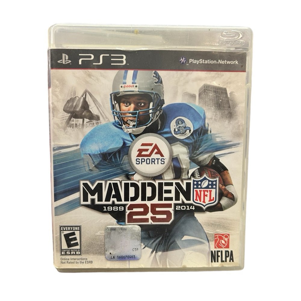 madden nfl 25 football sony playstation 3 ps3 game