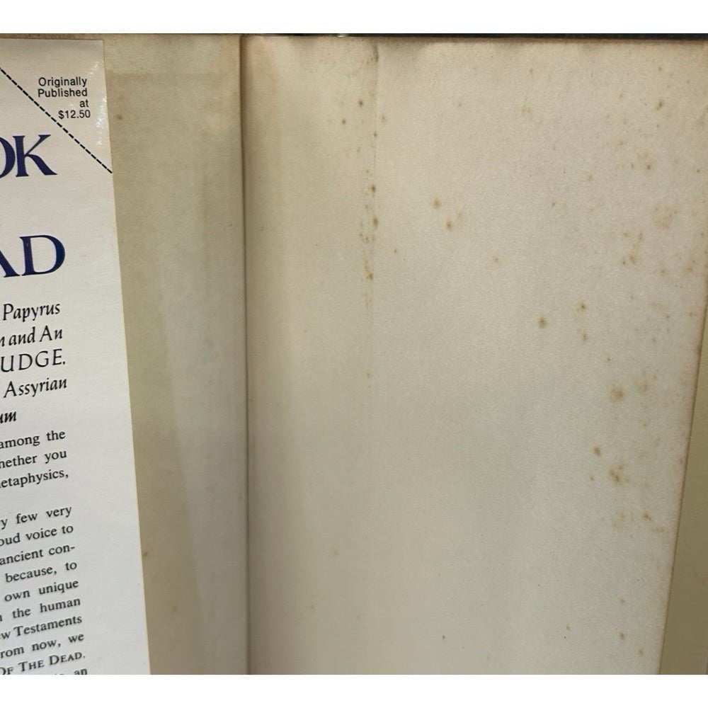 The Book of the Dead The Hieroglyphic Transcript EA Wallis Budge 1960 HB DJ | Finer Things Resale