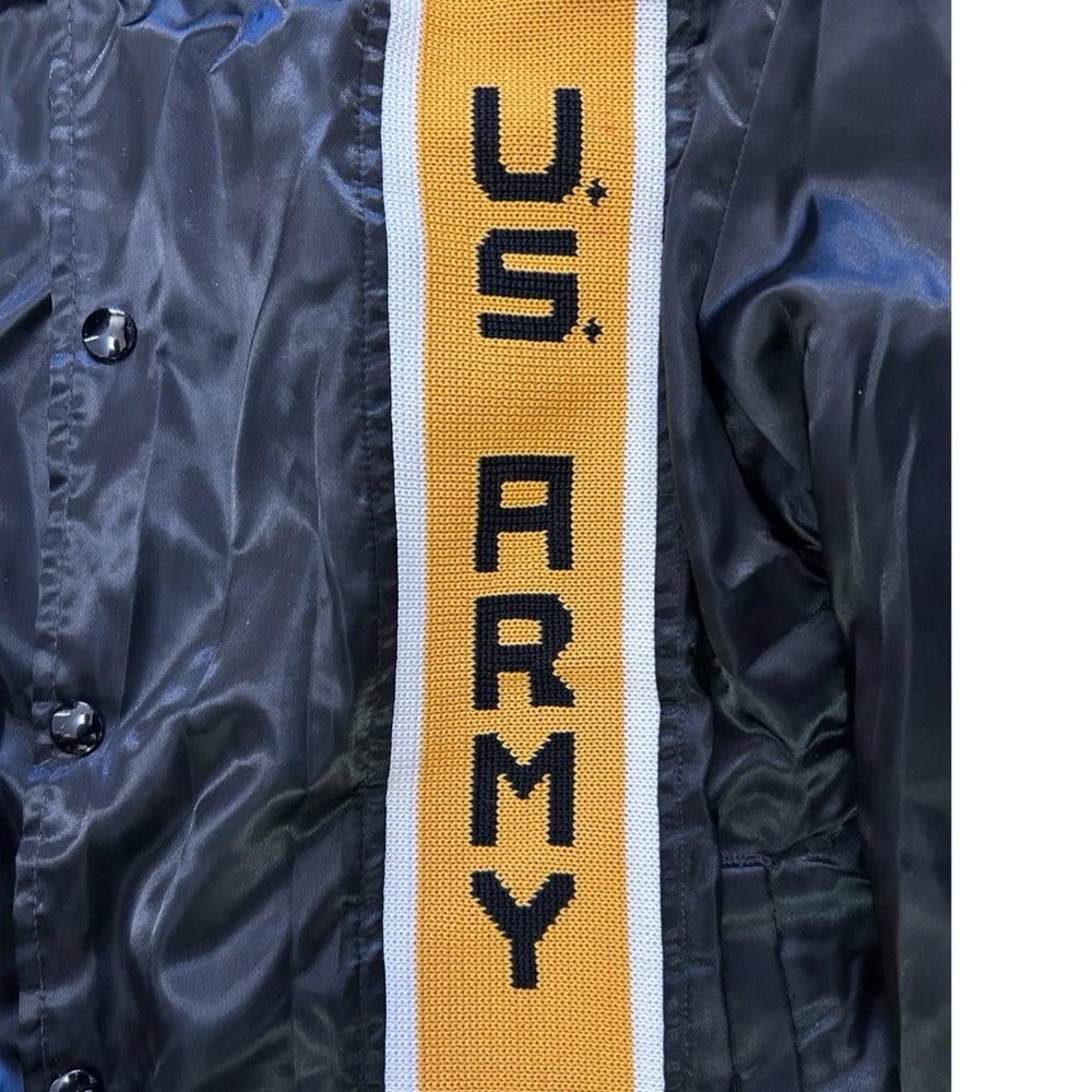 US Army Satin Bomber Jacket Artex SIZE SMALL Vintage 1980's | Finer Things Resale