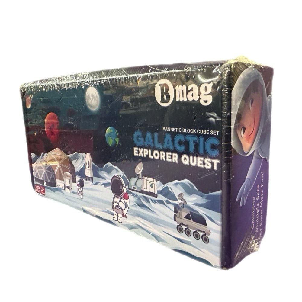 Galactic Explorer Quest Magnetic Building Blocks 100pc Magnetic Cubes BRAND NEW! | Finer Things Resale