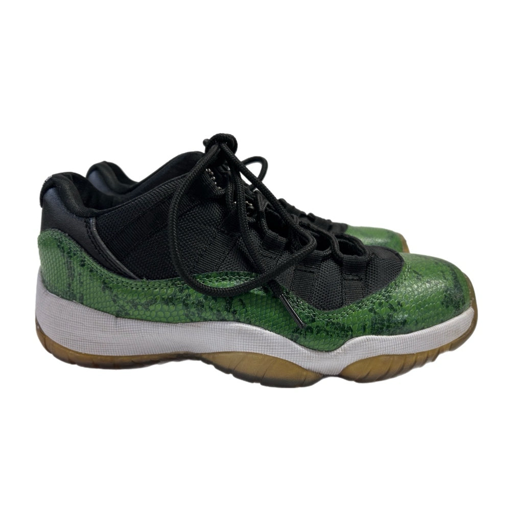 Jordan 11 Retro Low Snakeskin Sneakers SIZE 7 YOUTH 136046-009 | Finer Things Resale
