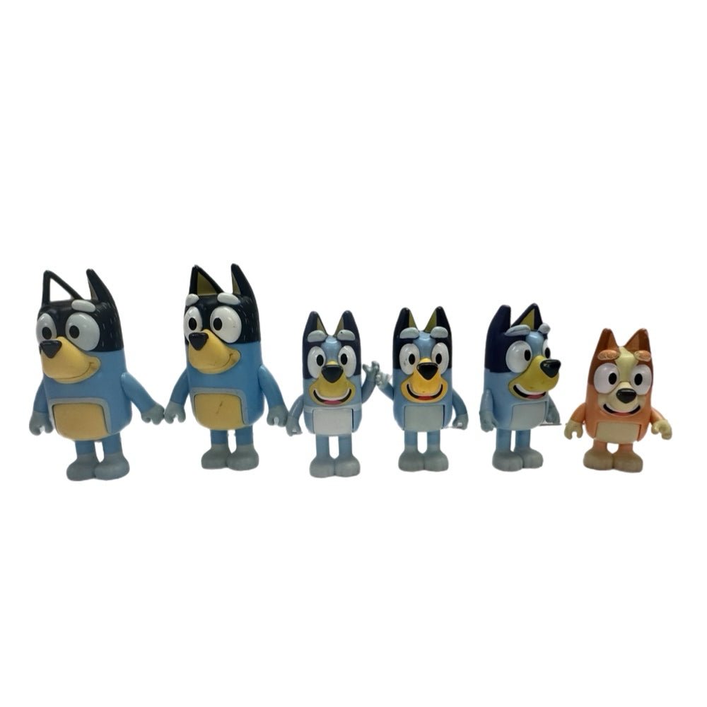 Bluey Heeler Family 4WD Vehicle and 6 action figures | Finer Things Resale
