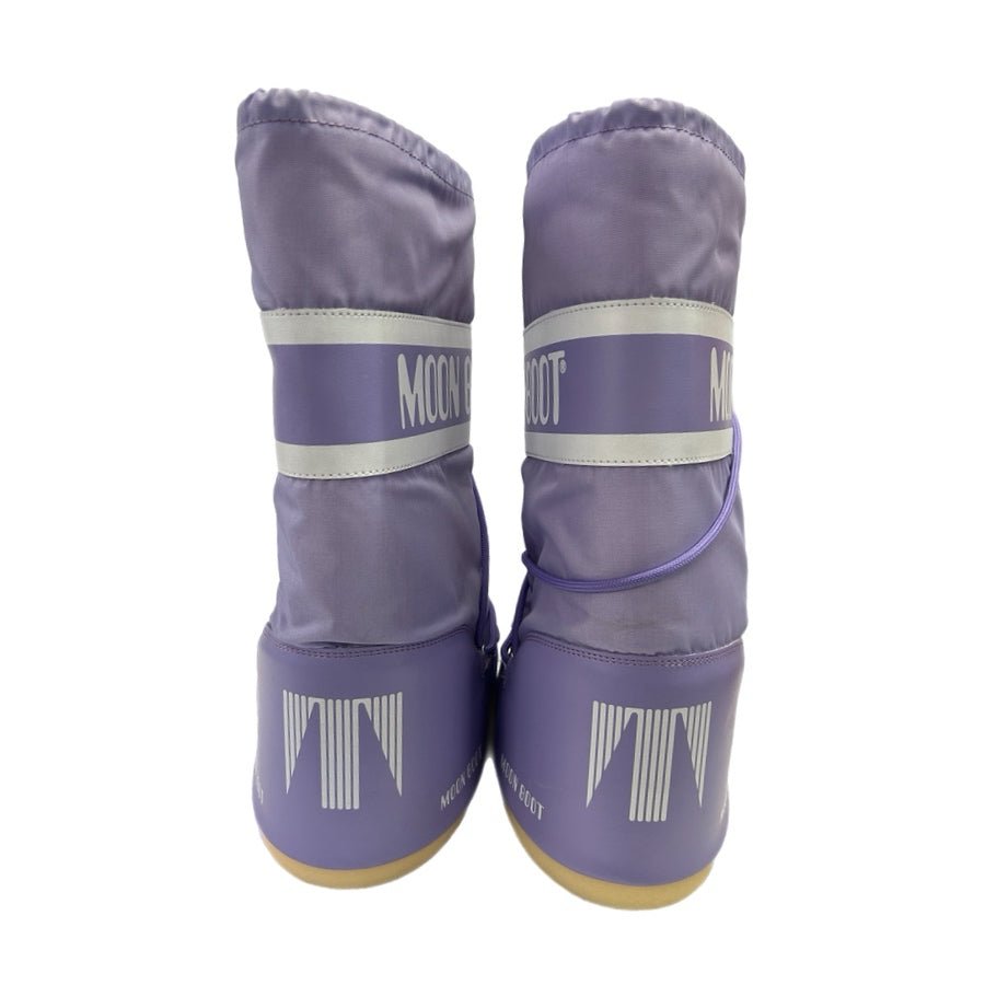 Moon Boot Icon Classic Purple Lavender Winter Snow Boots W SIZE 8-9.5 | Finer Things Resale