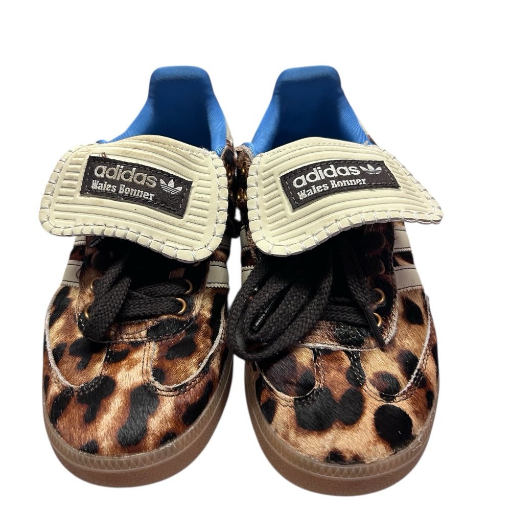 Adidas x Wales Bonner Samba Pony Leopard Print Sneakers Shoes IE0578 SIZE 7 | Finer Things Resale