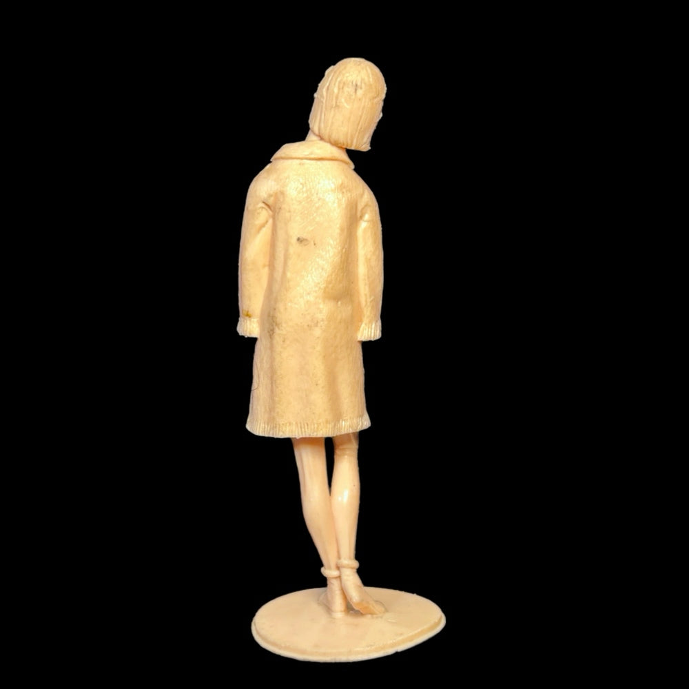 Louis Marx Campus Cuties Lodge Party figure unpainted VINTAGE 1964 MCMLXIV | Finer Things Resale
