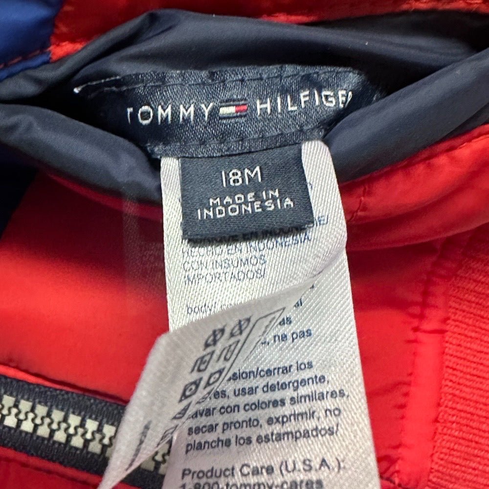 Tommy Hilfiger reversible puffer vest SIZE 18 MONTHS | Finer Things Resale