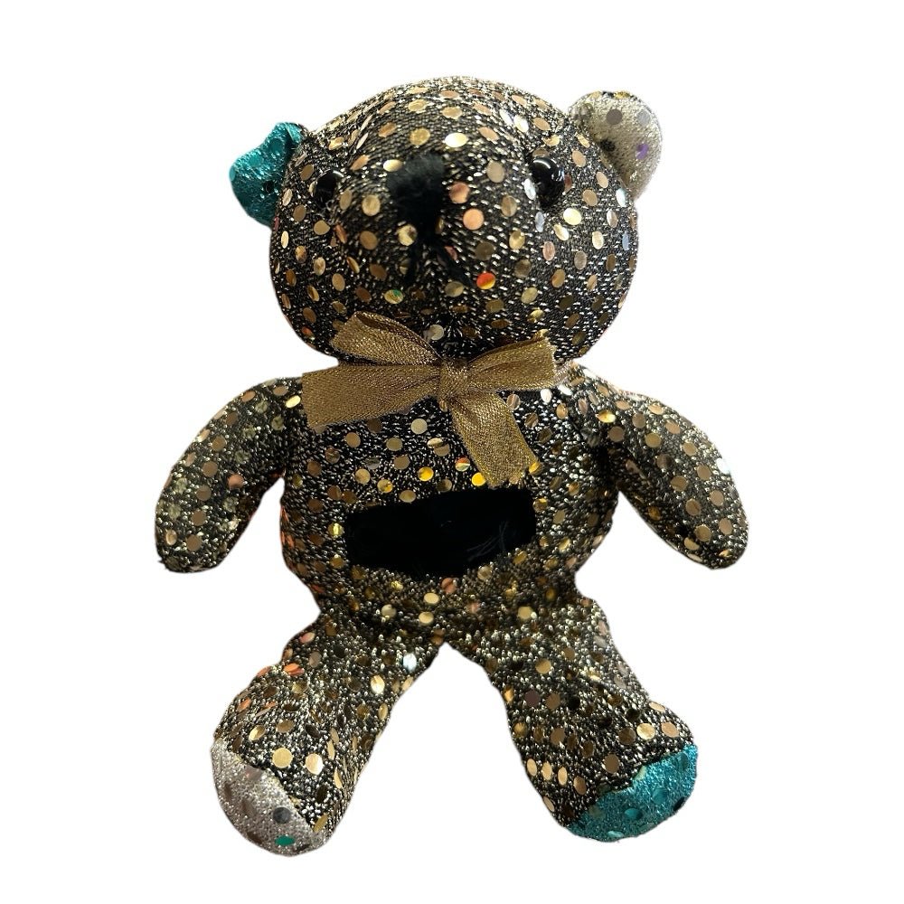 Fiesta Dazzle Beanbag Plush Stuffed Bear 1999 Y2K Millennium | Finer Things Resale