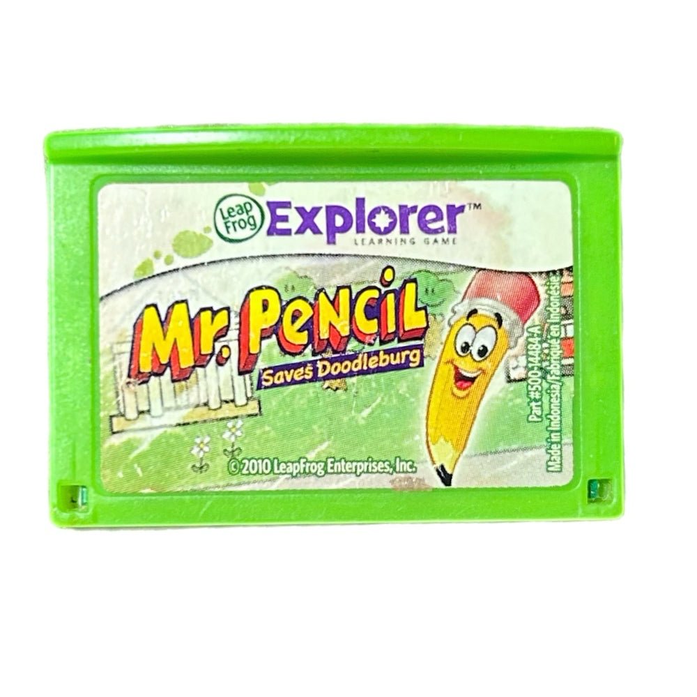 LeapFrog LeapPad Leapster Explorer Mr Pencil game cartridge | Finer Things Resale