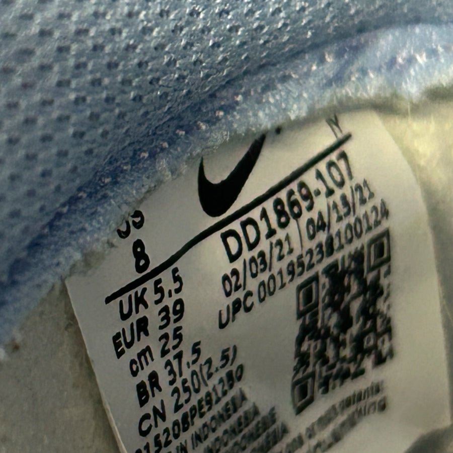 Nike Dunk High Aluminum White Blue Sneakers Shoes DD1869-107 Womens size 8 | Finer Things Resale
