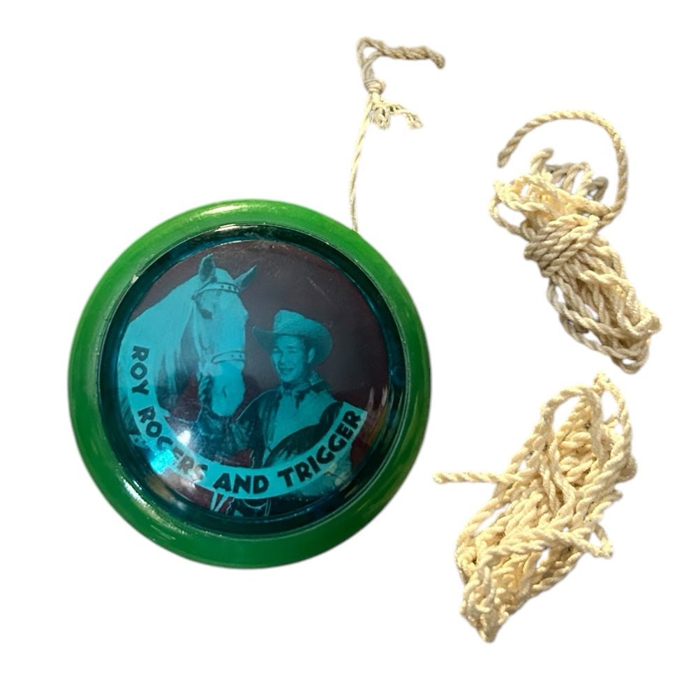 trigger plastic yo-yo western plastics vintage 1950'