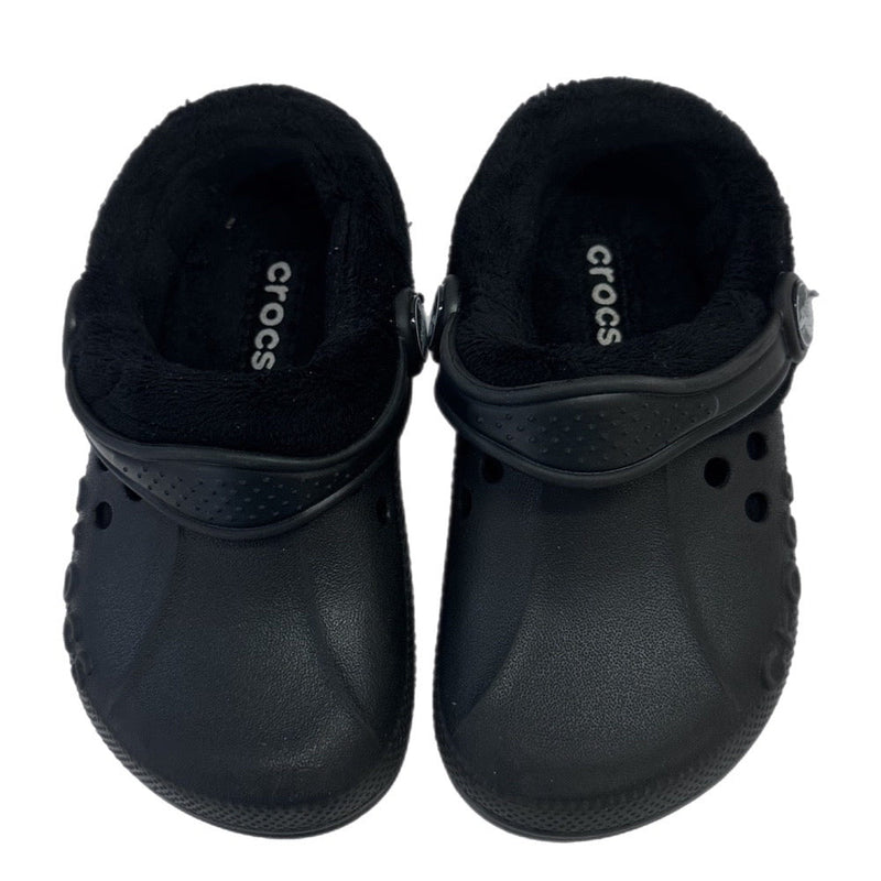 Crocs Classic Fleece Lined Mules Sandals Shoes TODDLER 8/9 | Finer Things Resale