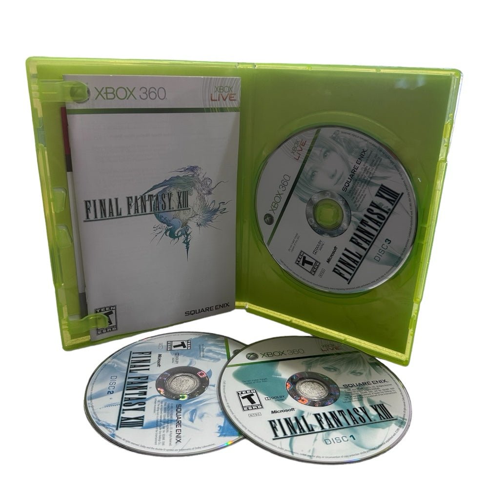 Final Fantaxy XII XBOX 360 game with poster Microsoft 2010 Rated T | Finer Things Resale