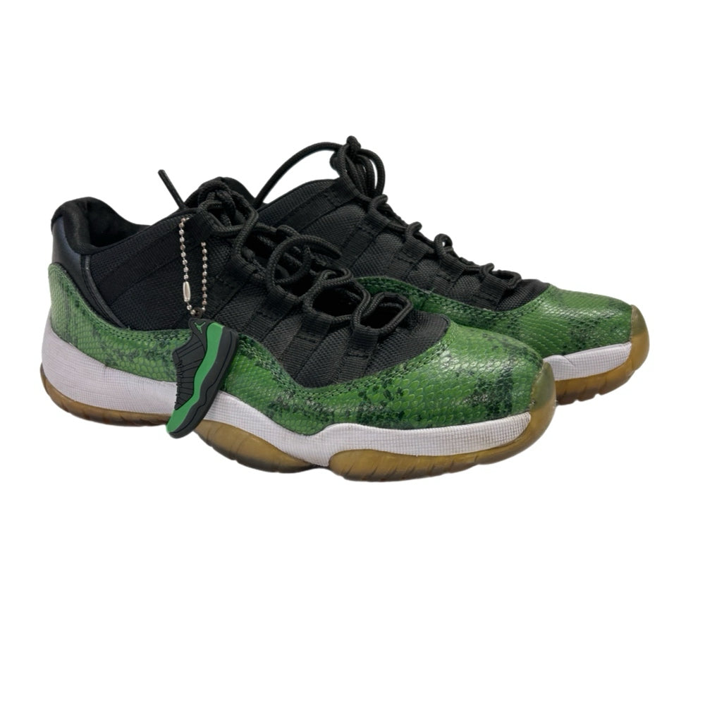 Jordan 11 Retro Low Snakeskin Sneakers SIZE 7 YOUTH 136046-009 | Finer Things Resale