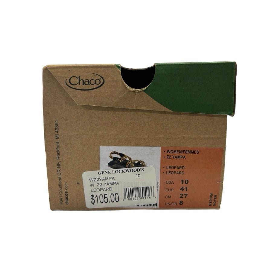 Chaco Z/2 Yampa Leopard Sport Sandals River Hiking Outdoors 10 M NEW IN BOX | Finer Things Resale