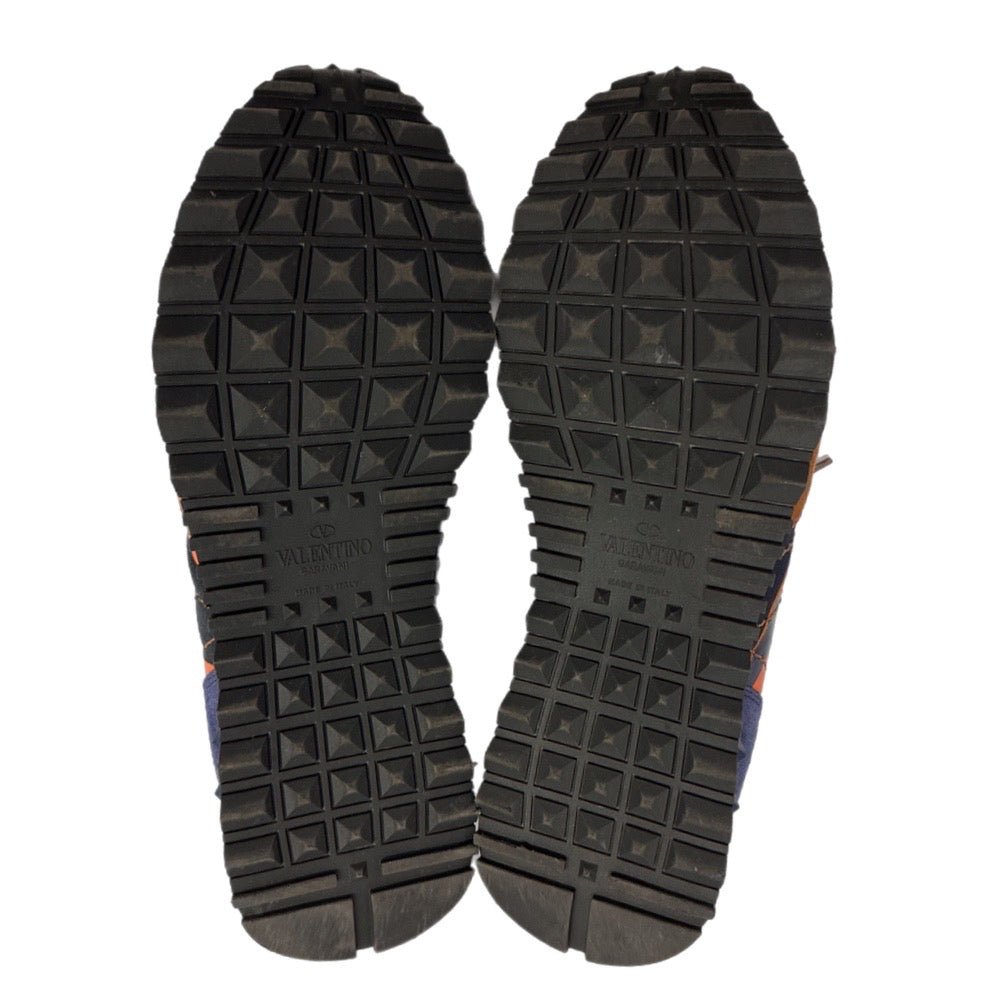 Valentino Garavani Camouflage Rock Runner Trainer Sneakers Shoes SIZE 8 | Finer Things Resale