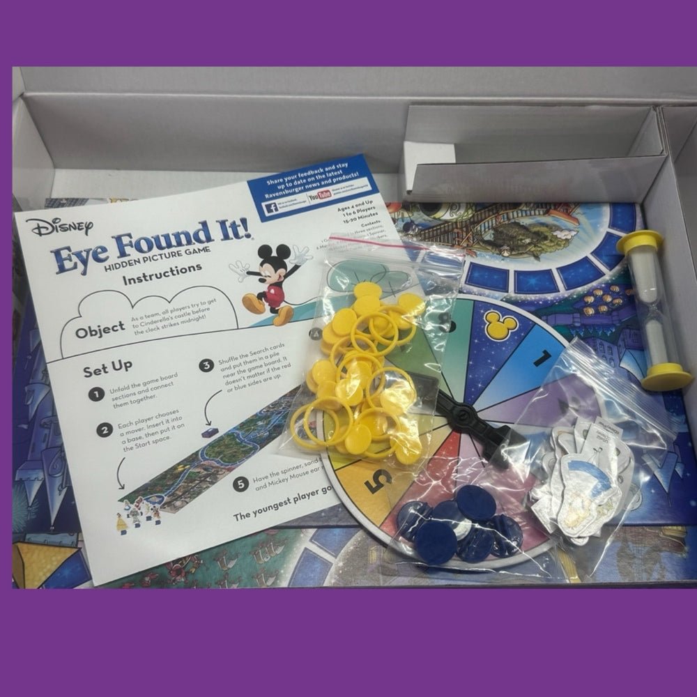 Disney Eye Found It Hidden Picture Game 2018 Ravensburger COMPLETE! | Finer Things Resale