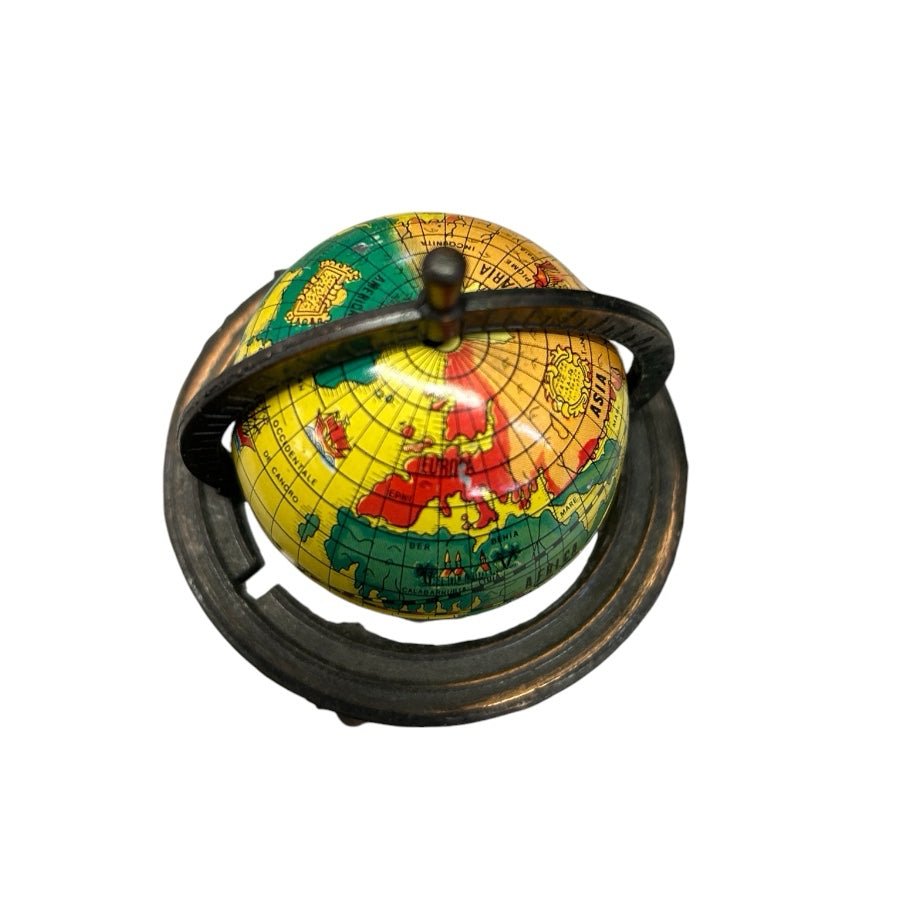 Vintage Desktop World Globe Pencil Sharpener Antique Style 5" Mini Office | Finer Things Resale