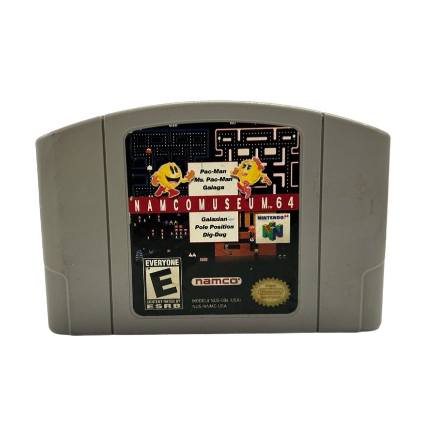 Namco Museum Nintendo 64 N64 Game Pac-Man Galaga Dig Dug 1999 | Finer Things Resale