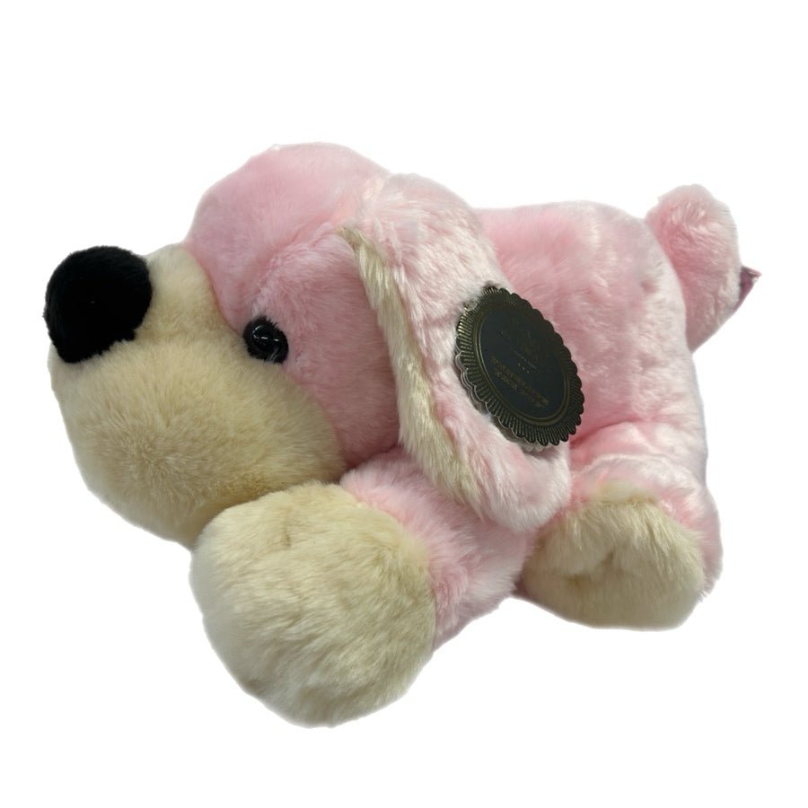 FAO Schwarz Pink Plush Puppy Dog Stuffed Animal Soft Toy 18" 1004600 NWT | Finer Things Resale