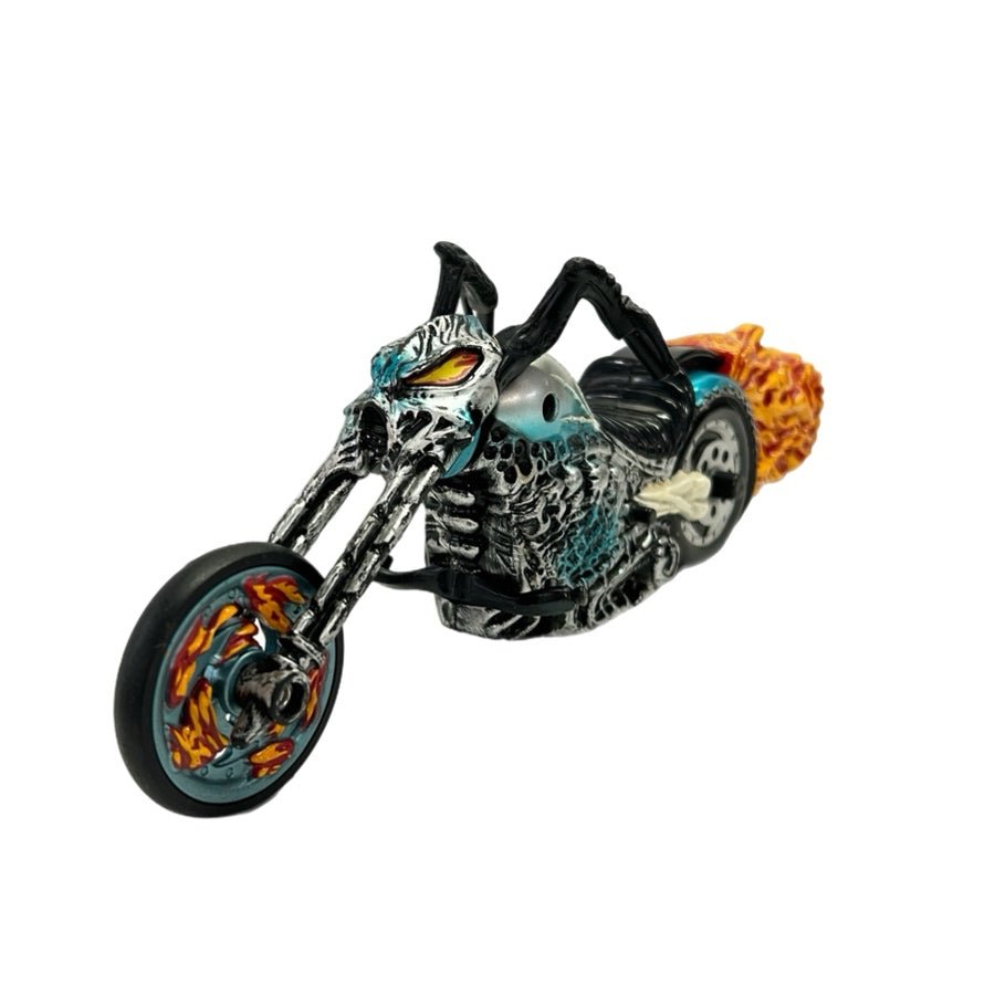 Ghost Rider Turbo Scream Flame Cycle Rev Up Motorcycle Hasbro Bike only | Finer Things Resale