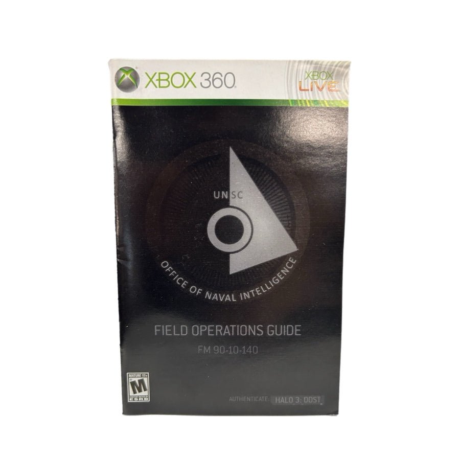 Halo 3 ODST Xbox 360 Game Complete CIB 2 Discs Manual 2009 Rated M17+ | Finer Things Resale