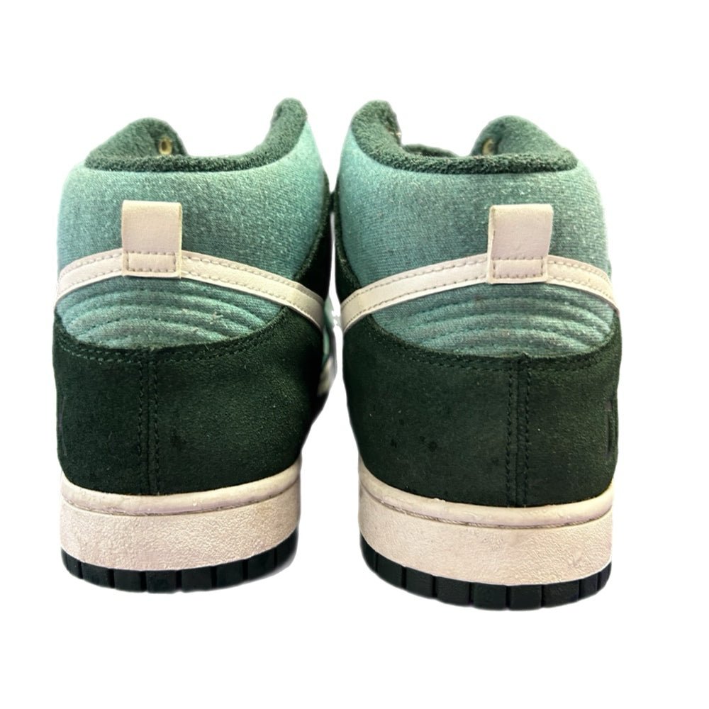nike dunk high retro se athletic club pro green sneakers size 11