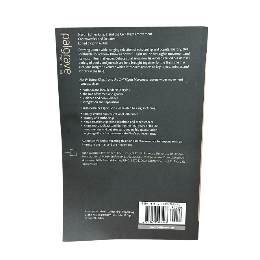 Martin Luther King, Jr and the Civil Rights Movement John A. Kirk paperback 2007 | Finer Things Resale