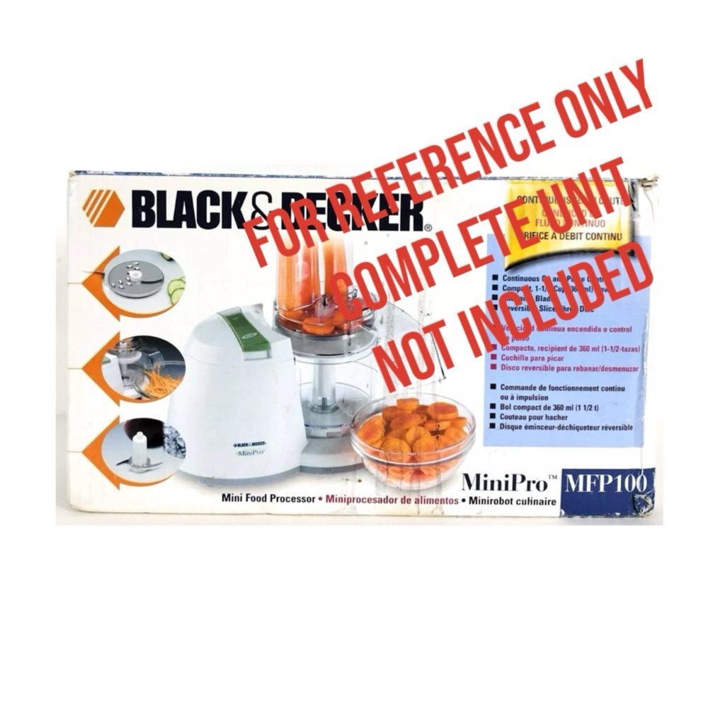 Black & Decker Mini Pro Food Processor REPLACEMENT base motor MFP100 | Finer Things Resale