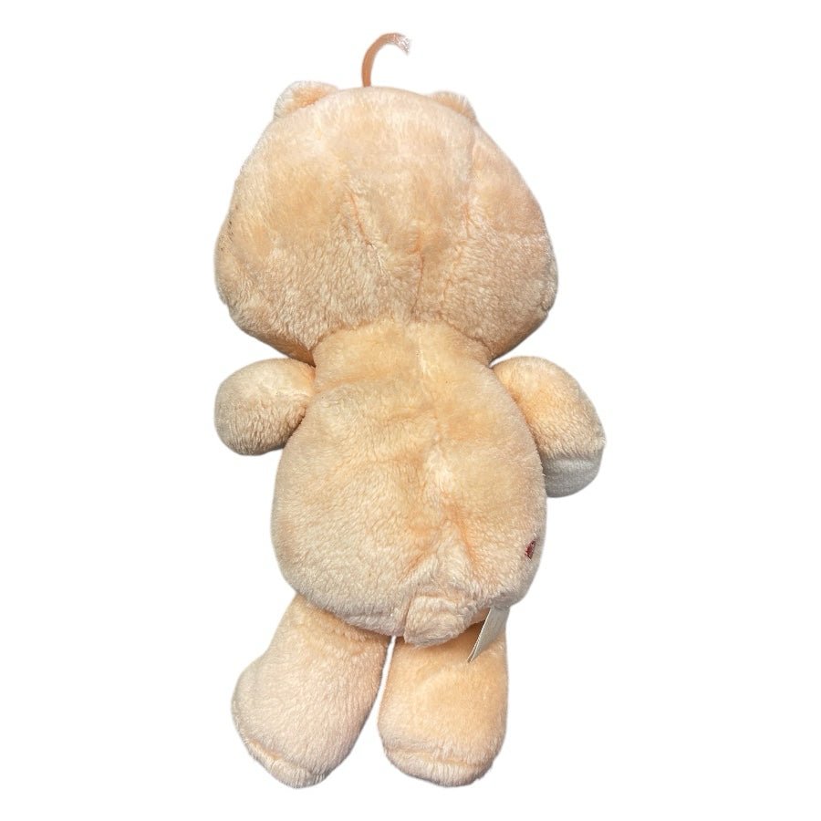Care Bear Friend Bear Plush Peach Stuffed Bear Animal 13" VINTAGE 1983 | Finer Things Resale