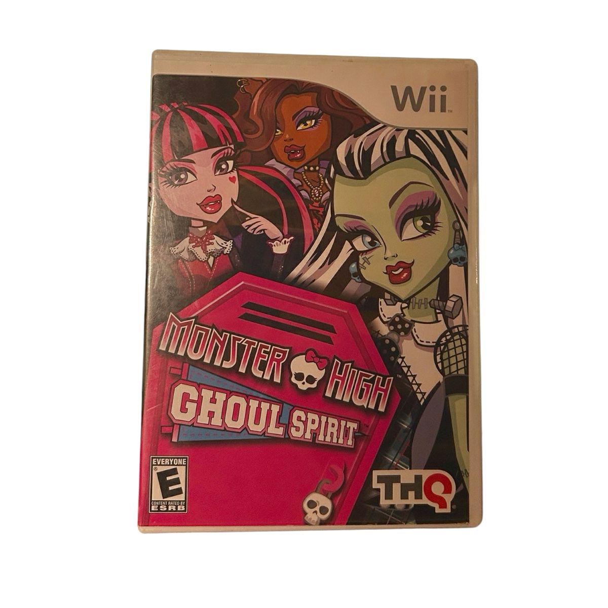 Monster High Ghoul Spirit Nintendo Wii game THQ 2011 Rated E