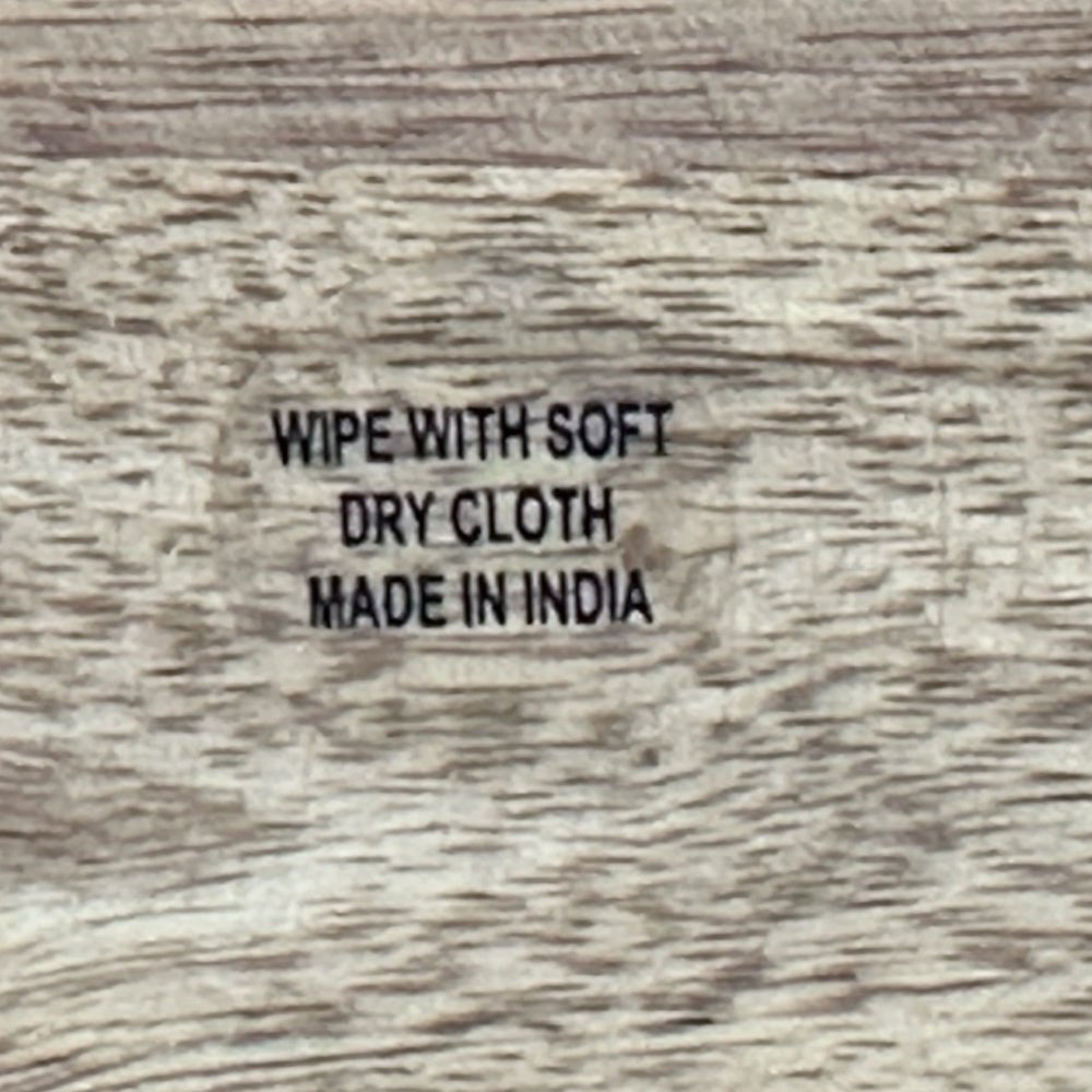 Hand Carved Wooden Serving Bowl with Turkey handles Rustic Decorative Dish | Finer Things Resale