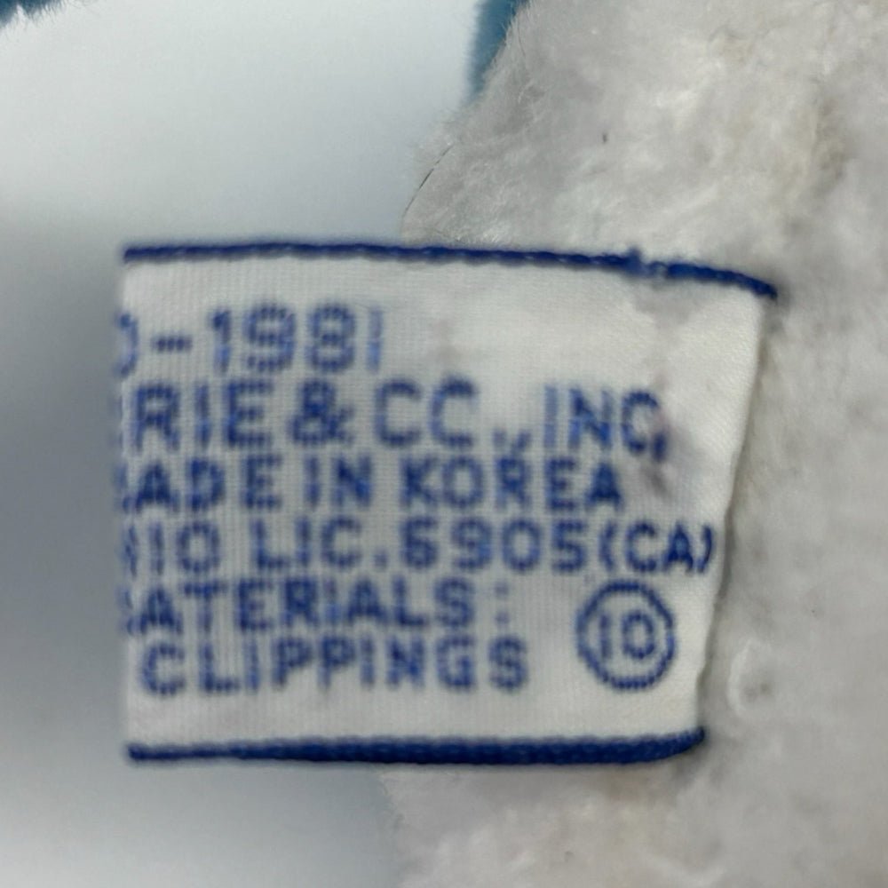 Peyo Wallace Berrie Smurf Plush Stuffed Animal  Toy VINTAGE 1981 | Finer Things Resale