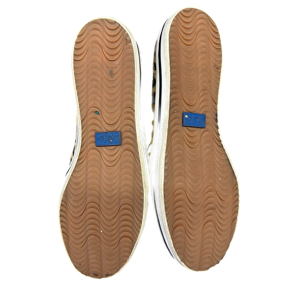 Keds X Kate Spade New York Double Decker Leopard Print Sneakers SIZE 9.5