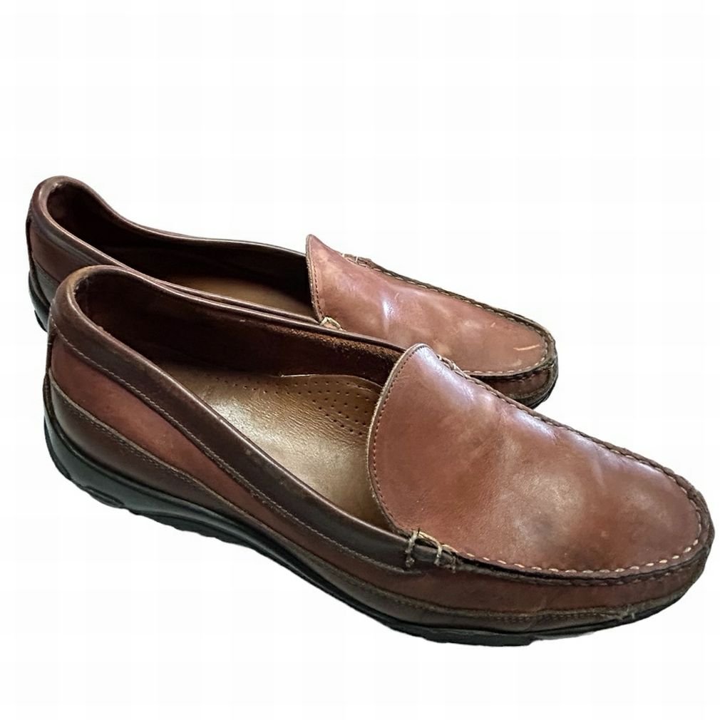 Allen Edmunds Leather Driving Loafers Moccasin Shoe SIZE 12 M | Finer Things Resale