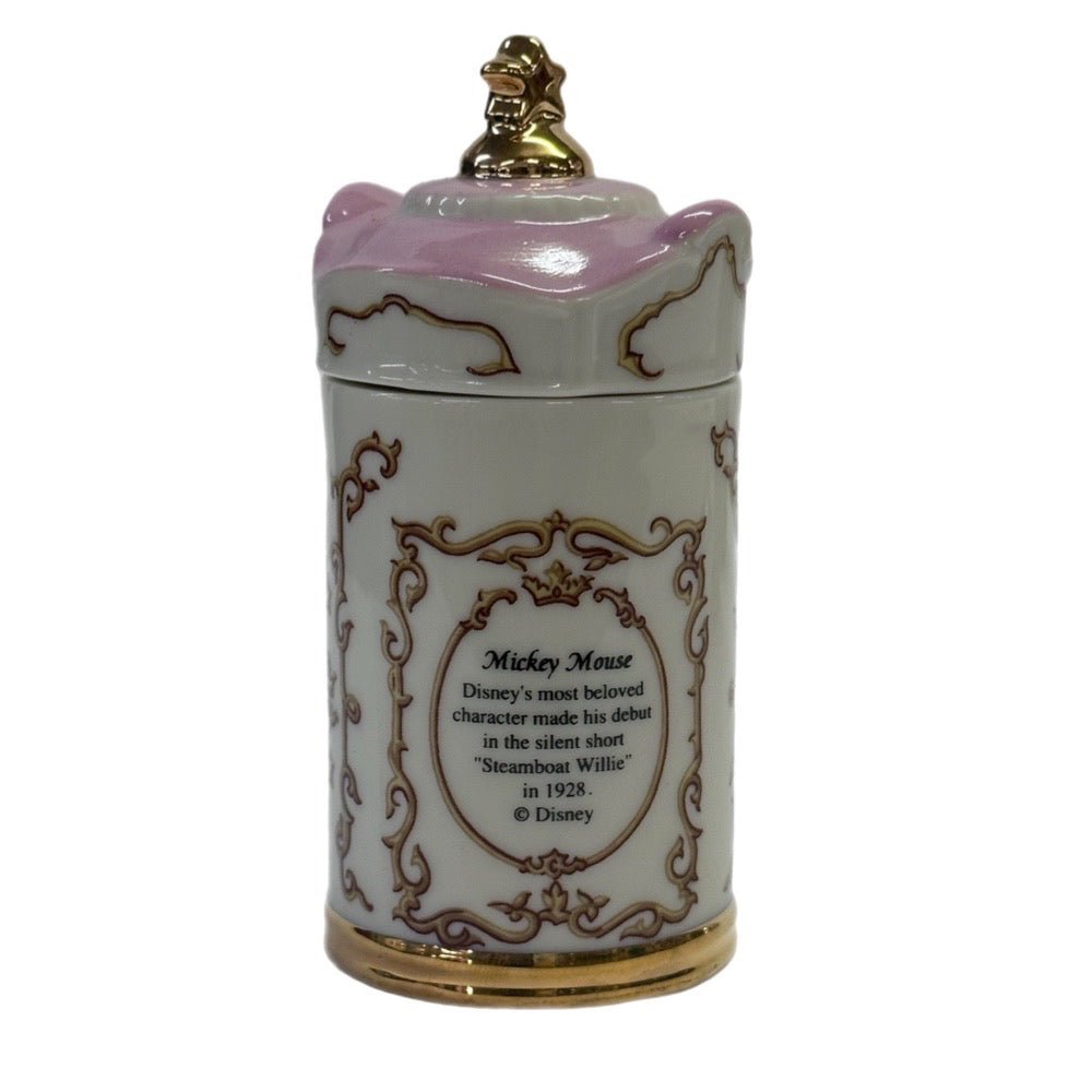 Lenox Walt Disney Mickey Mouse Onion Spice Jar 1995 Porcelain REPLACEMENT | Finer Things Resale