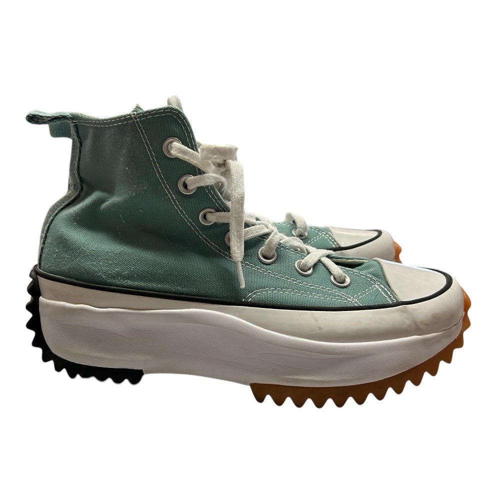 Converse Run Star Hide Platform High Top Jade Sneakers Shoes UNISEX W 7.5 / M 6 | Finer Things Resale