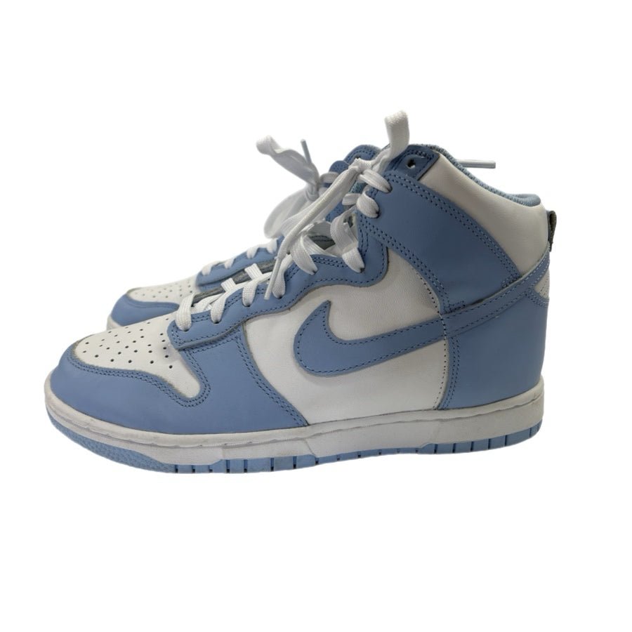 Nike Dunk High Aluminum White Blue Sneakers Shoes DD1869-107 Womens size 8 | Finer Things Resale