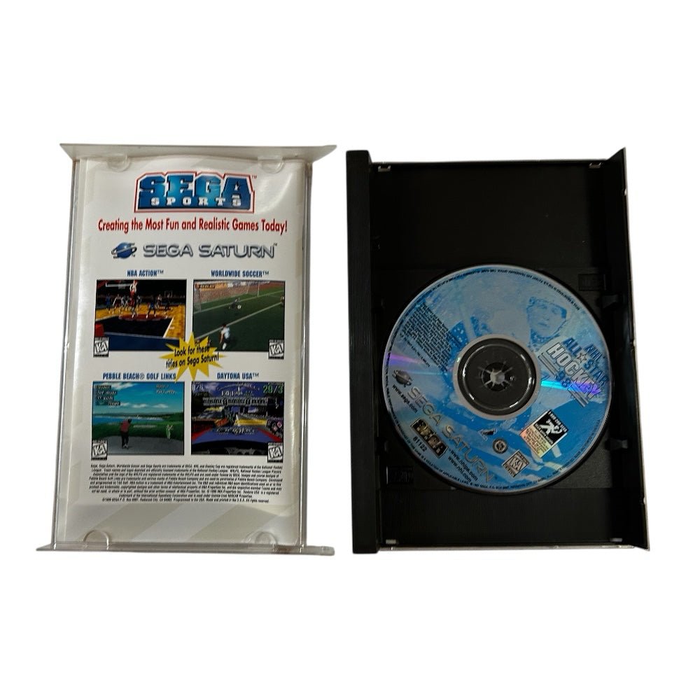 -star hockey sega saturn game