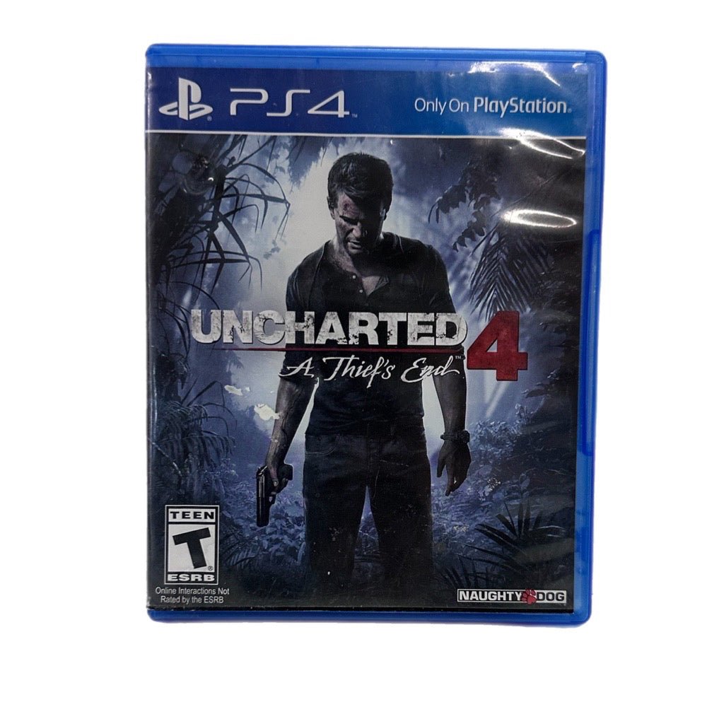 Uncharted 4: A Thief's End Playstation 4 PS4 game 2016 | Finer Things Resale