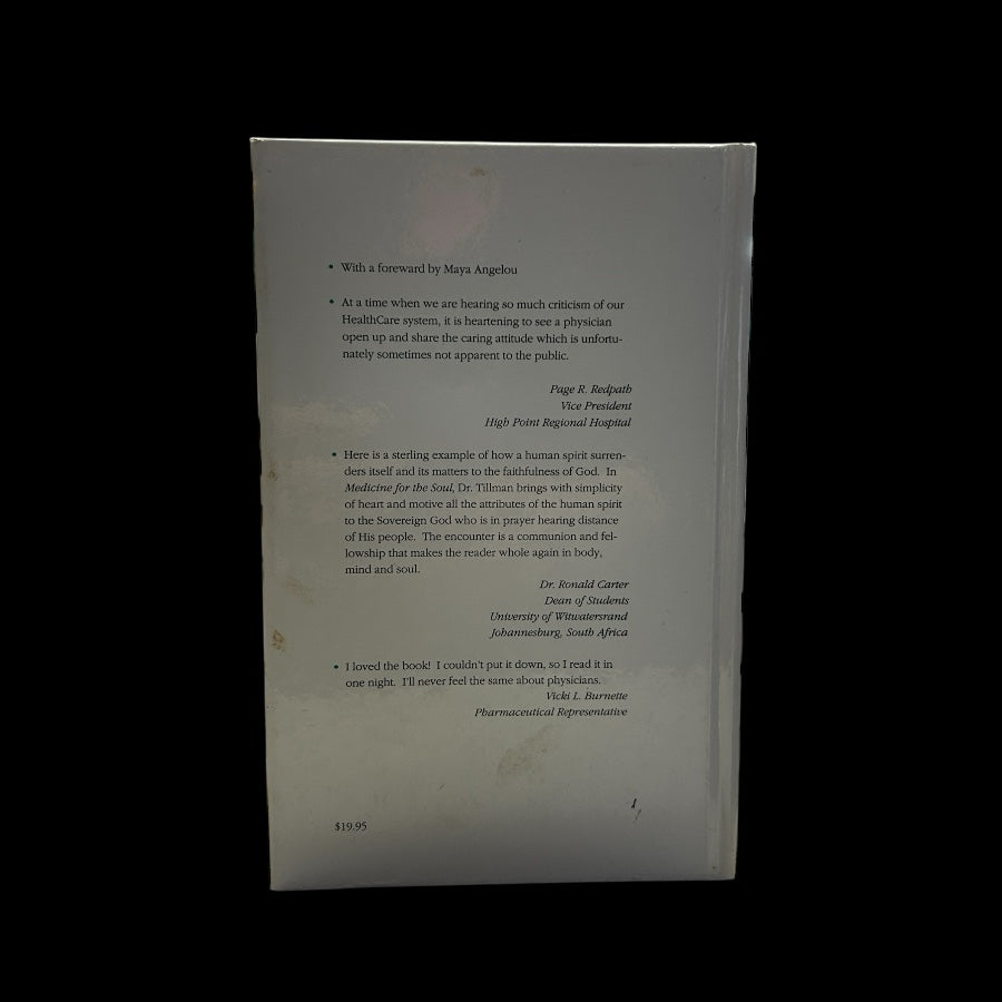 A Prescription for the Soul Prayers & Meditations HB Dr Otis Tillman SIGNED | Finer Things Resale