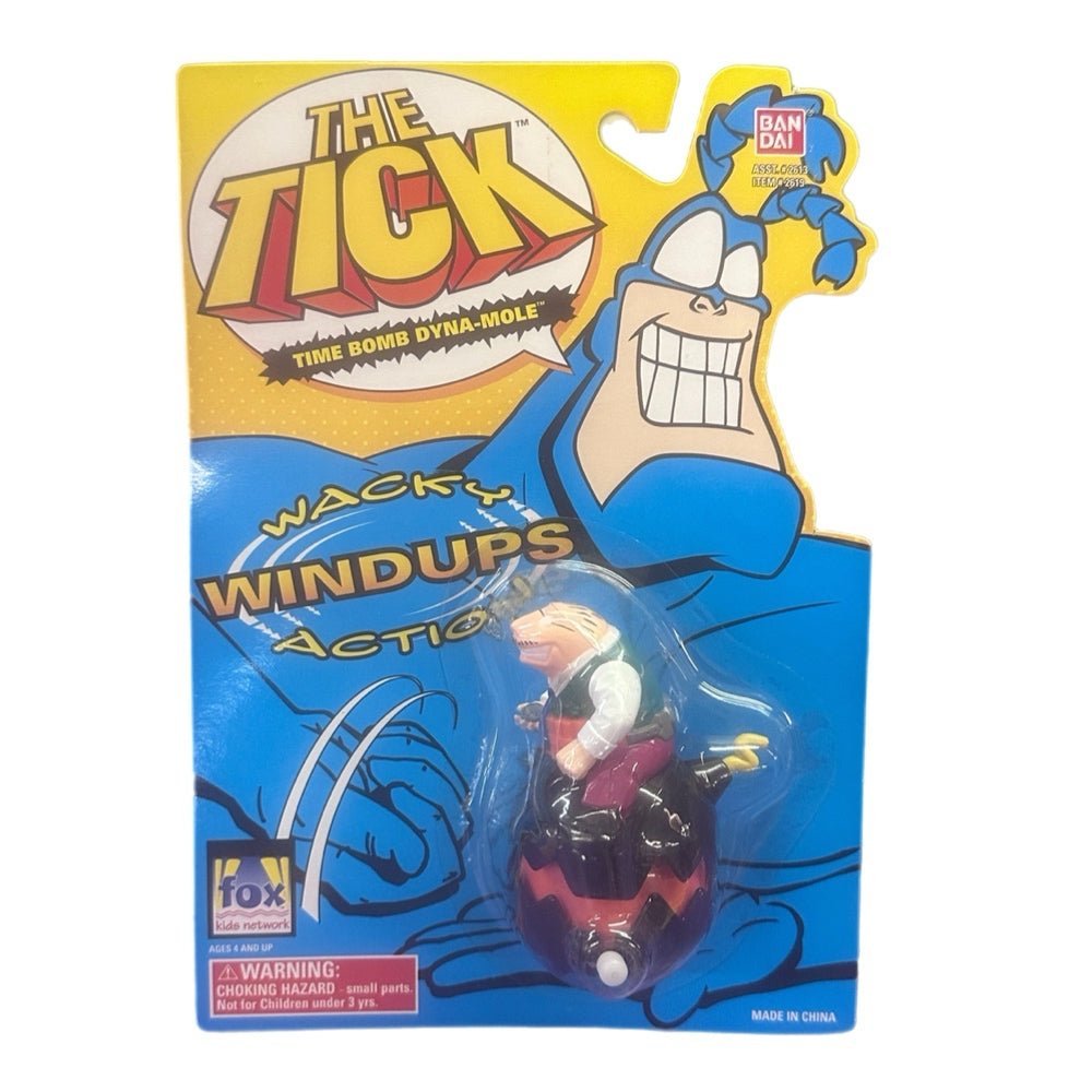 Bandai The Tick Time Bomb Dyna-Mole Wacky Windups action figure 1995 NEW! | Finer Things Resale