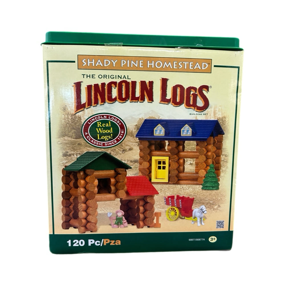 Lincoln Logs Shady Pine Homestead K'NEX Brand new! 120 piece