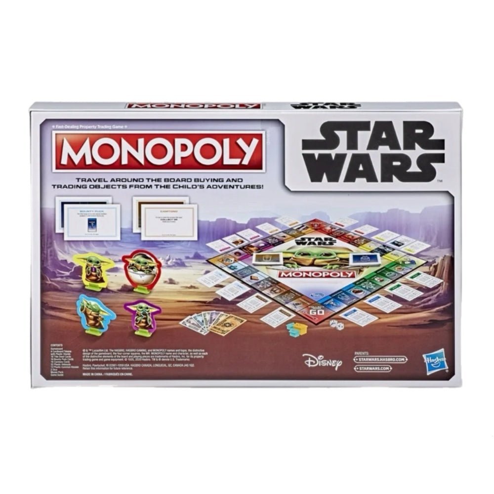 Monopoly Disney Star Wars The Child Mandalorian Edition Board Game Hasbro NEW! | Finer Things Resale