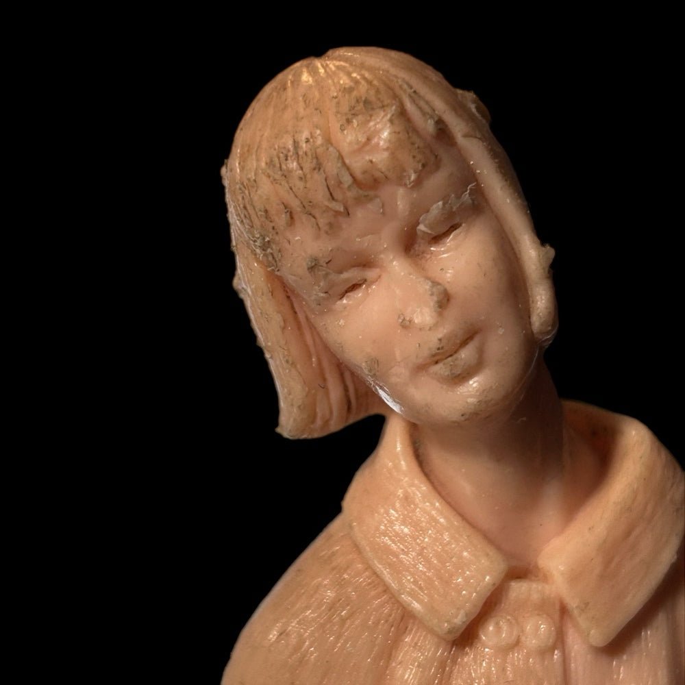 Louis Marx Campus Cuties Lodge Party figure unpainted VINTAGE 1964 MCMLXIV | Finer Things Resale