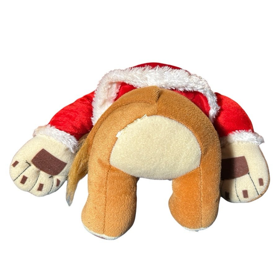 Madagascar Alex the Lion Santa Claus plush stuffed animal Christmas Gemmy 2009 | Finer Things Resale