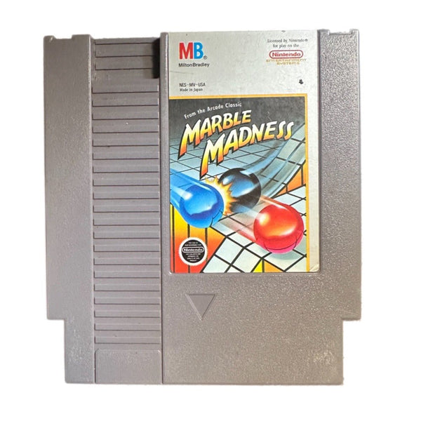 Marble Madness Arcade Classics Nintendo NES game Milton Bradley 1987 | Finer Things Resale