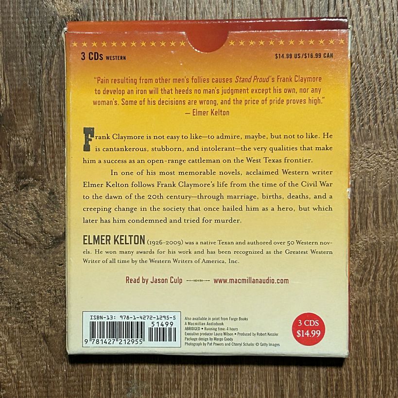 Elmer Kelton Western Audio Books Lot of 4 Western Graphic Novels | Finer Things Resale